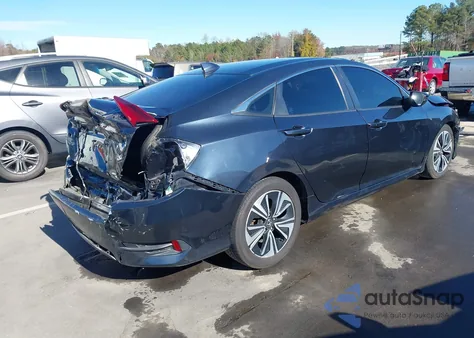 2016 Honda Civic Ex-T from USA, damaged, VIN 19XFC1F34GE038874
